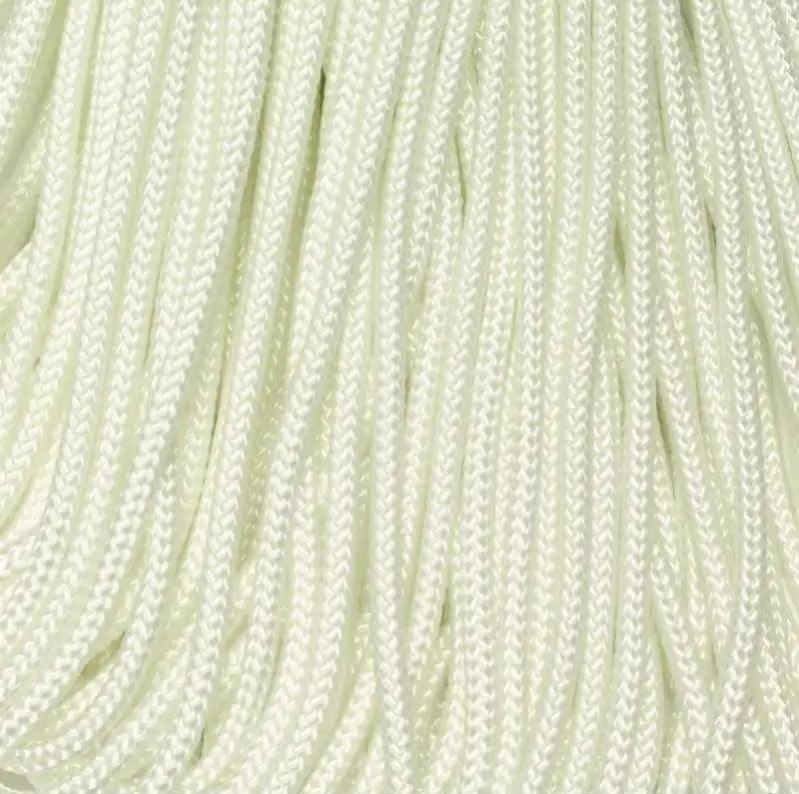325-3 Paracord White Made in the USA Nylon/Nylon (100 FT.) - Paracord Galaxy