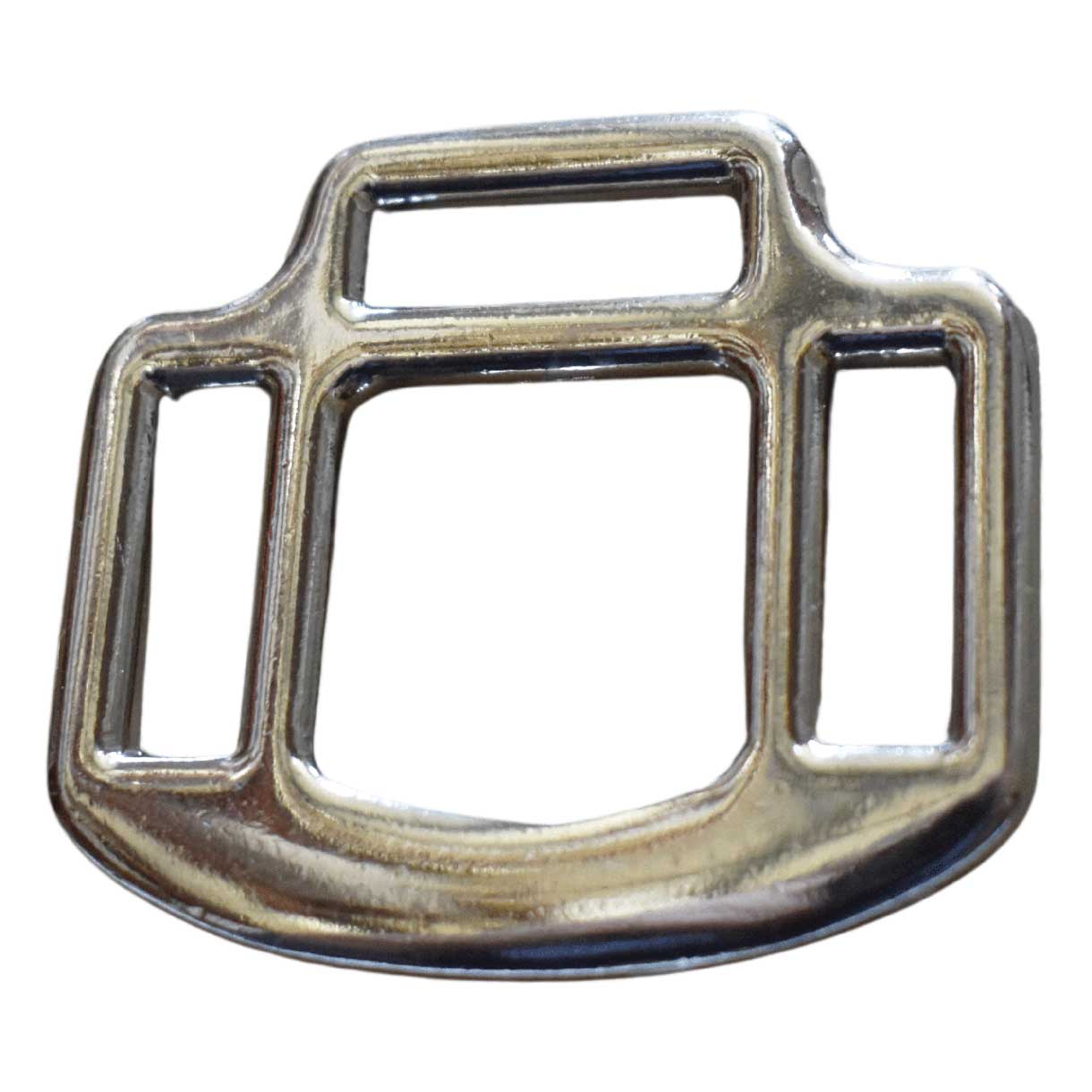 3/4 Inch 3 Sided Stainless Steel Halter Square (1 Pack) - Paracord Galaxy