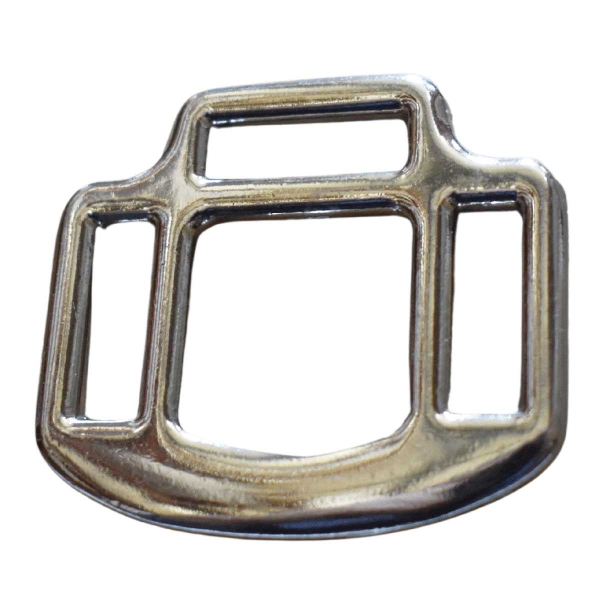 3/4 Inch 3 Sided Stainless Steel Halter Square (1 Pack) - Paracord Galaxy