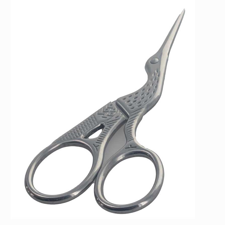 3 1/2" Professional Stork SS Embroidery/Moustache Scissors Sona Enterprises