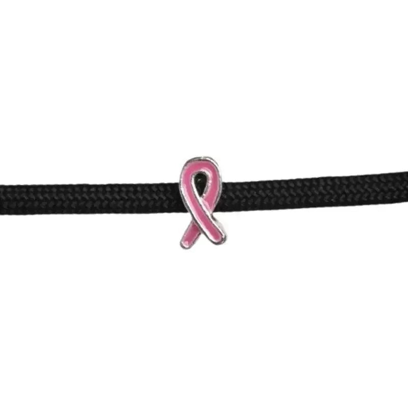 3D Pink Ribbon Awareness Bead (1 pack) China