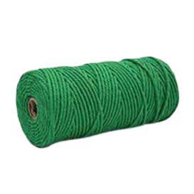 3 mm ((3/32") Green Twisted Cotton Macrame Rope 100 m (109 yd) 280-