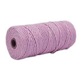 3 mm ((3/32") Plum Twisted Cotton Macrame Rope 100 m (109 yd) 280-