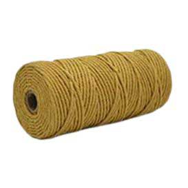 3 mm ((3/32") Tan Twisted Cotton Macrame Rope 100 m (109 yd) 280-