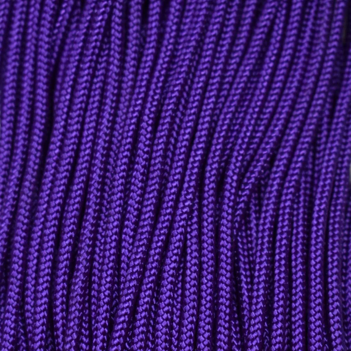 3.0 mm (1/8”) 425 Paracord Acid Purple Made in the USA Nylon/Nylon (100 ft) El Wood Braiding Co
