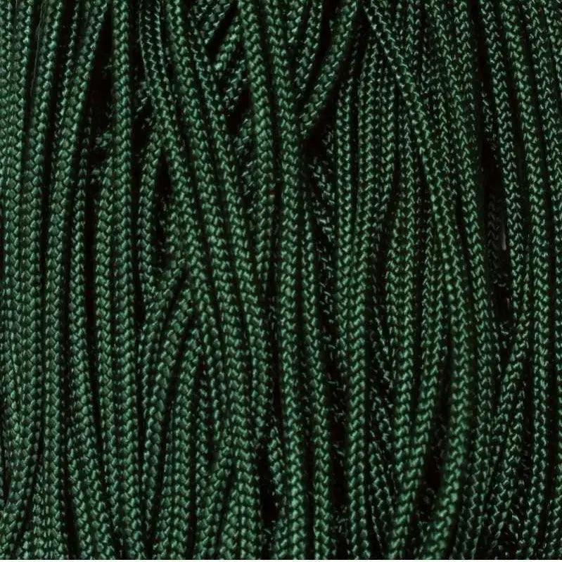 425 Paracord Dark Green Made in the USA Nylon/Nylon (100 FT.) - Paracord Galaxy
