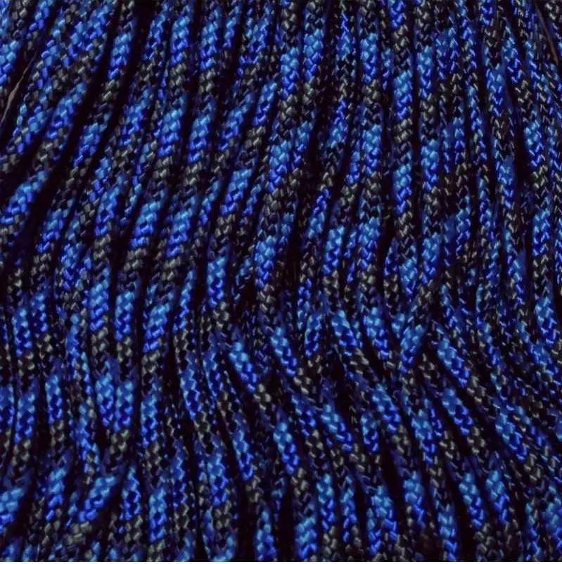 3.0 mm (1/8”) 425 Paracord Denim Made in the USA Nylon/Nylon (100 ft) El Wood Braiding Co