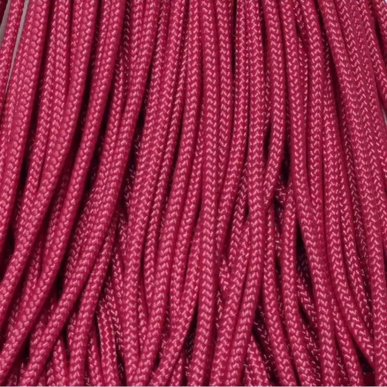 3.0 mm (1/8”) 425 Paracord Fuchsia Made in the USA Nylon/Nylon (100 ft) El Wood Braiding Co