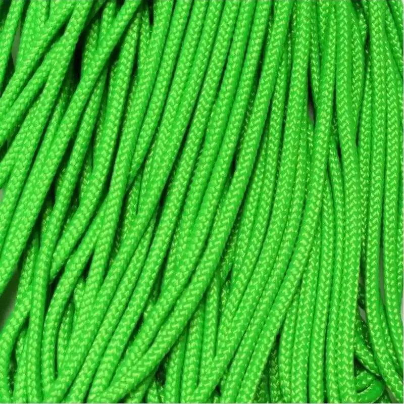 425 Paracord NEON Green Made in the USA Nylon/Nylon - Paracord Galaxy