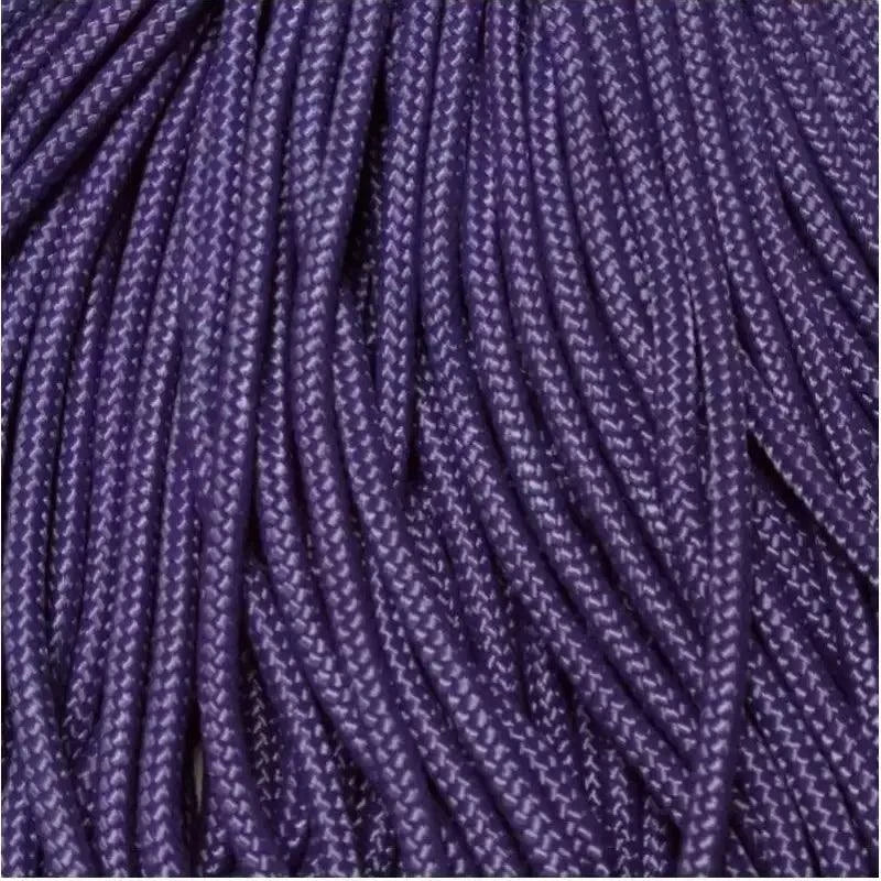3.0 mm (1/8”) 425 Paracord Purple Made in the USA Nylon/Nylon (100 ft) El Wood Braiding Co