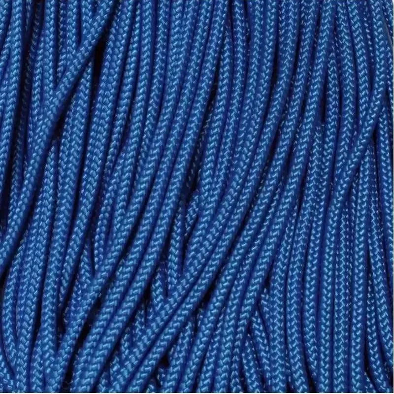 3.0 mm (1/8”) 425 Paracord Royal Blue Made in the USA Nylon/Nylon (100 ft) El Wood Braiding Co