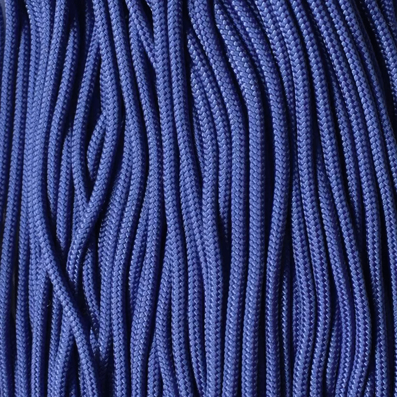 3.0 mm (1/8”) 425 Paracord Royal Blue (Indigio Night) Made in the USA (100 ft) El Wood Braiding Co