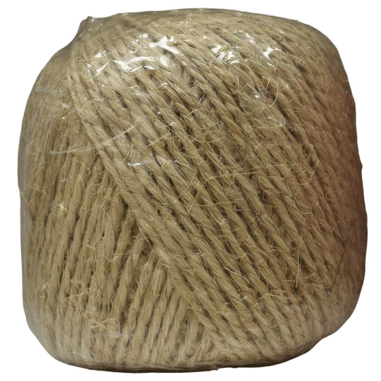 4.7 mm (3/16") Natural Sisal Twine Cord 260 m (855 ft)