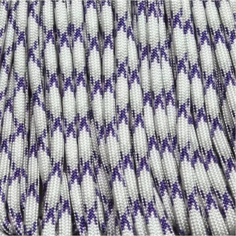 4 mm (5/32”) 550 Paracord Home Town Hero Made in the USA Nylon/Nylon (100 ft) El Wood Braiding Co