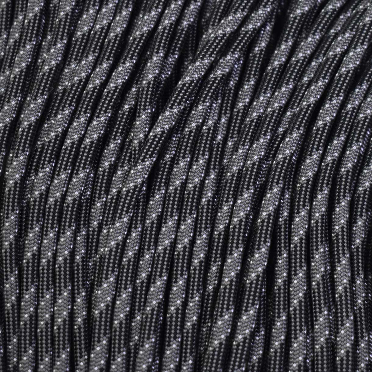 4 mm (5/32”) 550 Paracord Twisted Forest Nylon/Nylon USA Made 100 ft) El Wood Braiding Co
