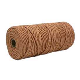 4 mm (5/32") Camel Twisted Cotton Macrame Rope 100 m (109 yd) 280-