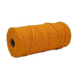 4 mm (5/32") Dark Orange Twisted Cotton Macrame Rope 100 m (109 yd) 280-