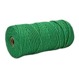 4 mm (5/32") Green Twisted Cotton Macrame Rope 100 m (109 yd) 280-