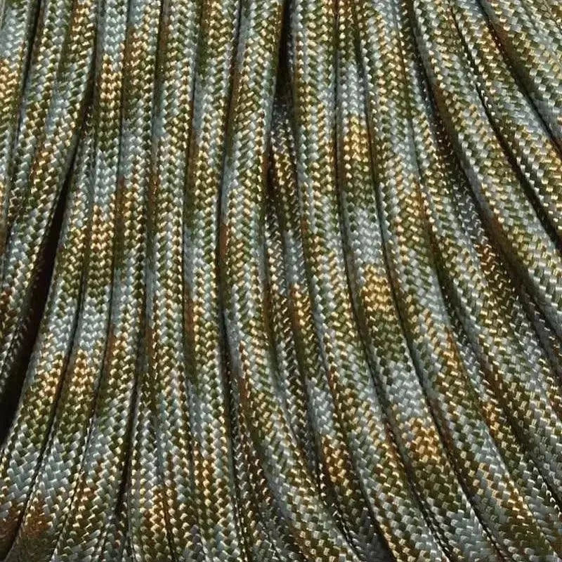 4 mm (5/32”) 550 Paracord ACU Camo Made in the USA Polyester/Nylon Atwood Rope MFG