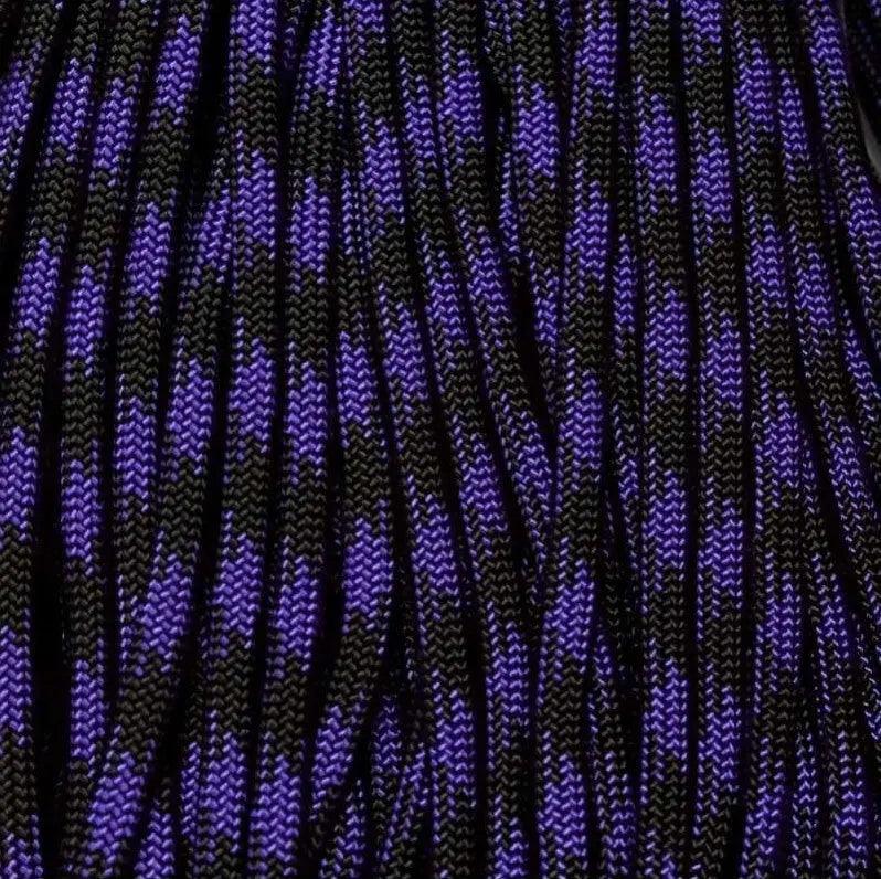4 mm (5/32”) 550 Paracord Blackberry Made in the USA Nylon/Nylon (100 ft) El Wood Braiding Co