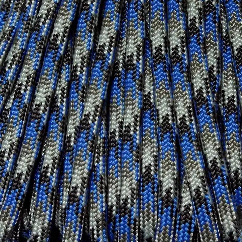 4 mm (5/32”) 550 Paracord Blue Steel Made in the USA Polyester/Nylon Atwood Rope MFG