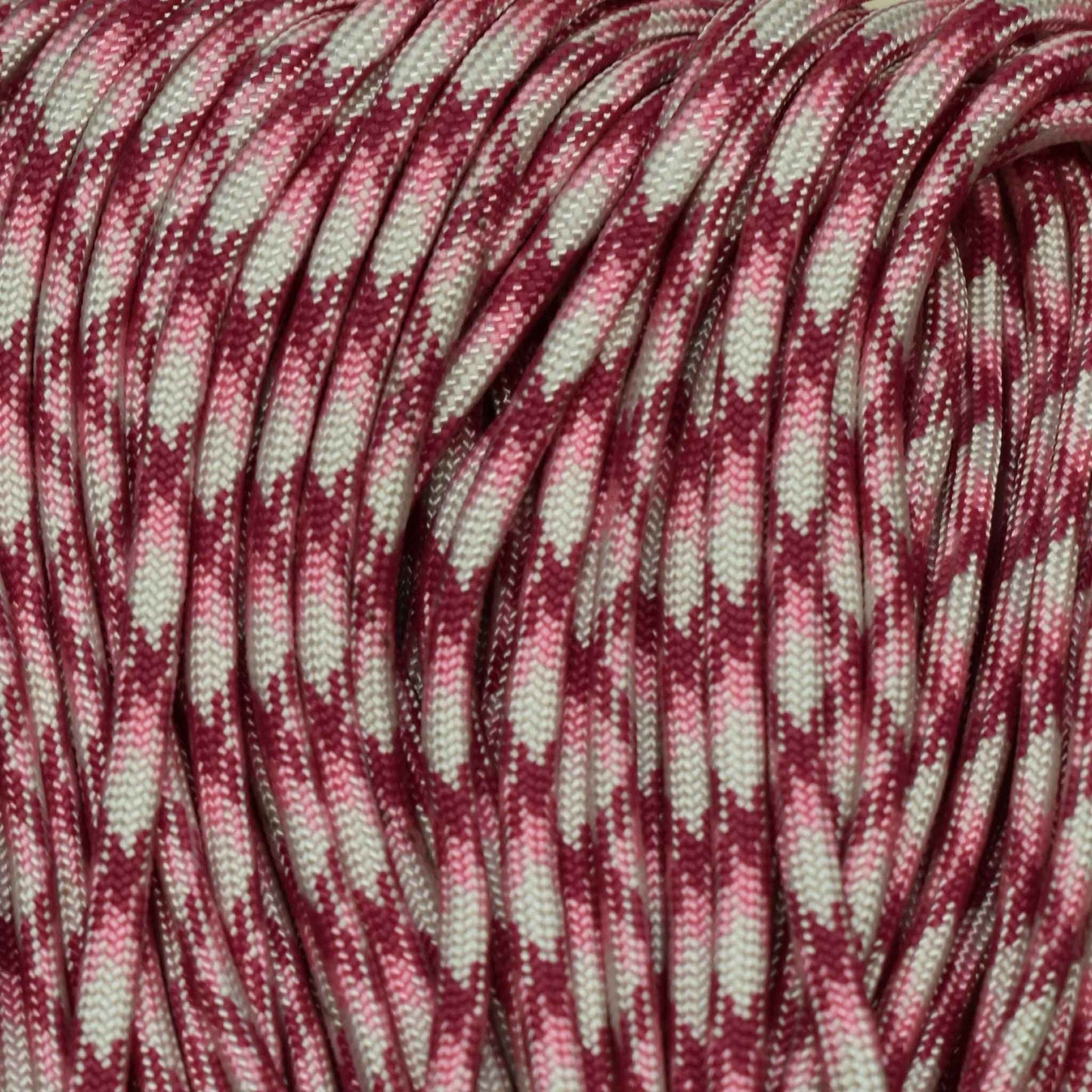 550 Paracord Breast Cancer Awareness Made in the USA Nylon/Nylon - Paracord Galaxy