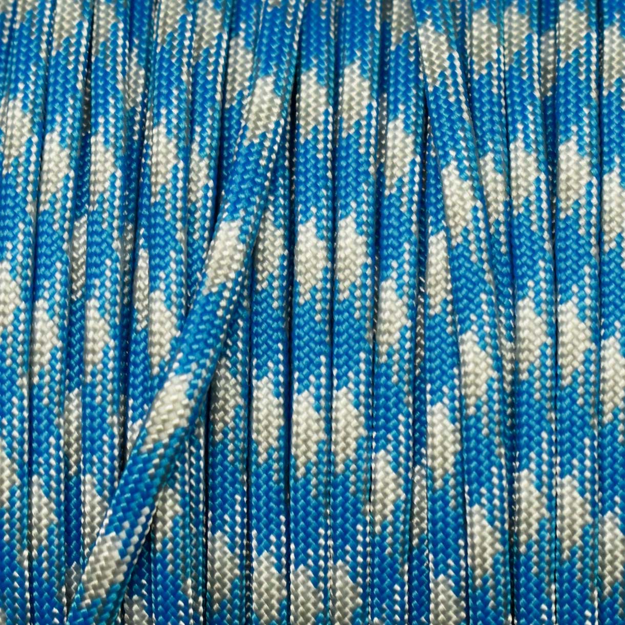 4 mm (5/32”) 550 Paracord Celsius Made in the USA Nylon/Nylon (100 ft) El Wood Braiding Co