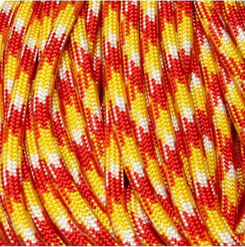 4 mm (5/32”) 550 Paracord Chiefs Made in the USA Polyester/Nylon (100 ft) Atwood Rope MFG