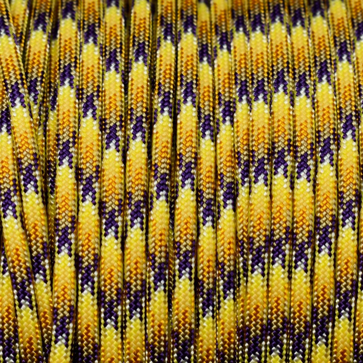 *550 Paracord Childhood Cancer Awareness Made in the USA Nylon/Nylon (1000 FT.) - Paracord Galaxy