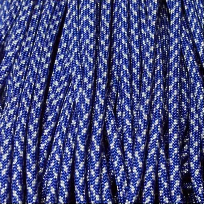 4 mm (5/32”) 550 Paracord Clouds Made in the USA Nylon/Nylon (100 ft) El Wood Braiding Co