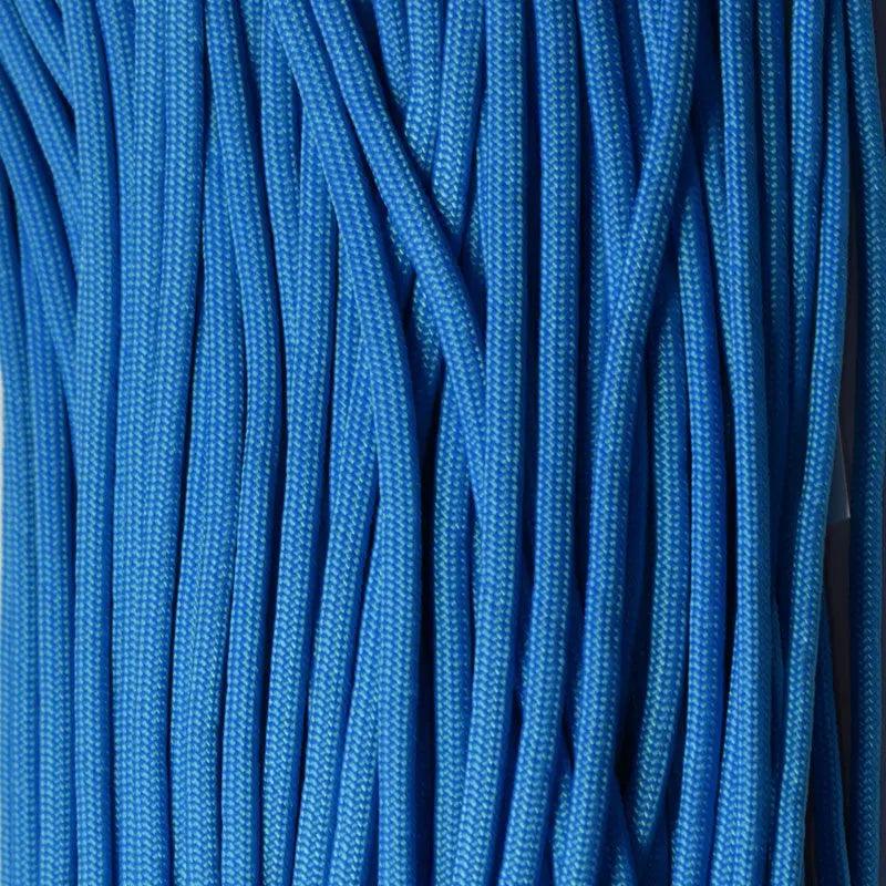 4 mm (5/32”) 550 Paracord Colonial Blue Made in the USA Nylon/Nylon El Wood Braiding Co
