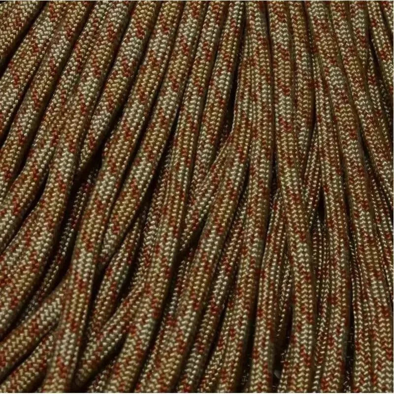 4 mm (5/32”) 550 Paracord Copper Head Made in the USA Nylon/Nylon (100 ft) El Wood Braiding Co