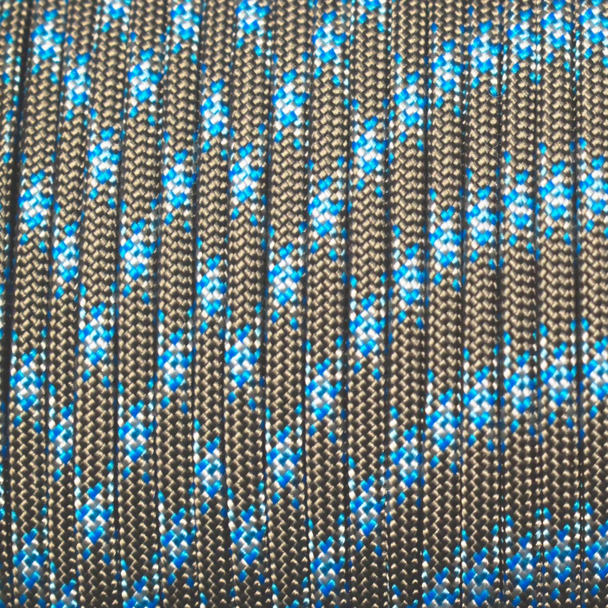 *550 Paracord Dark Day Made in the USA Nylon/Nylon (1000 ft) - Paracord Galaxy