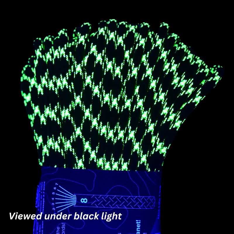 4 mm (5/32”) 550 Paracord Decay Made in the USA Polyester/Nylon Atwood Rope MFG