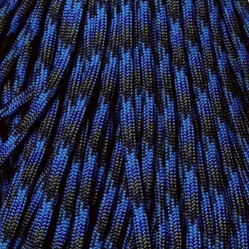 4 mm (5/32”) 550 Paracord Denim Made in the USA Nylon/Nylon El Wood Braiding Co