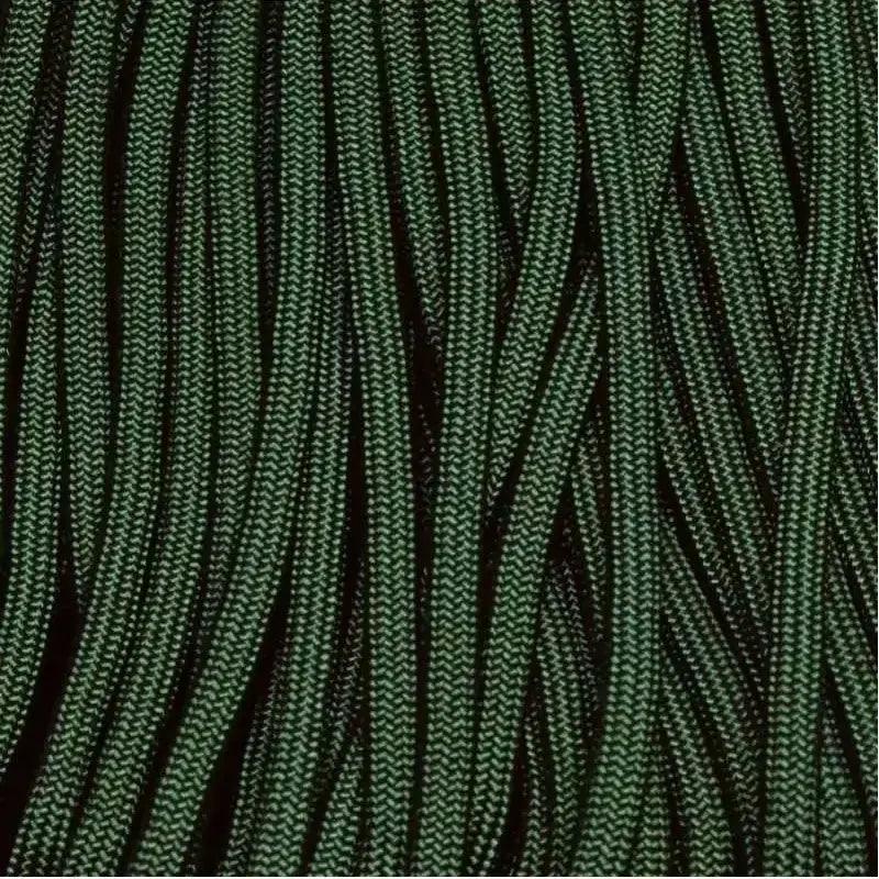 4 mm (5/32”) 550 Paracord Emerald Green Made in the USA Nylon/Nylon El Wood Braiding Co