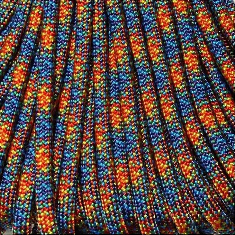 4 mm (5/32”) 550 Paracord Fireworks Made in the USA Polyester/Nylon (100 ft) Atwood Rope MFG