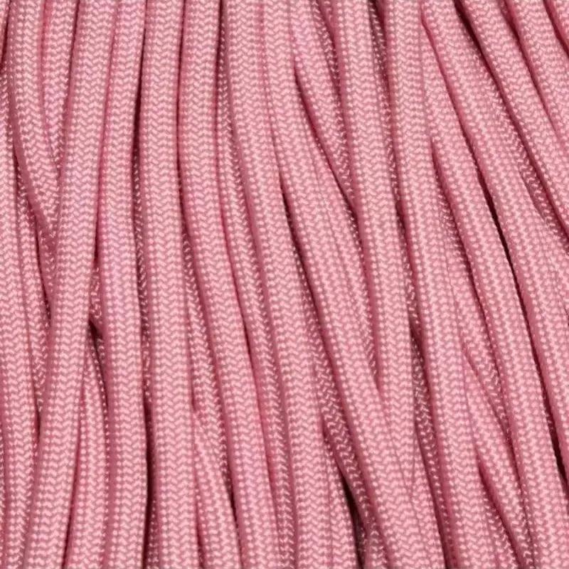 4 mm (5/32”) 550 Paracord (FS) Lavender Pink Made in the USA Nylon/Nylon El Wood Braiding Co