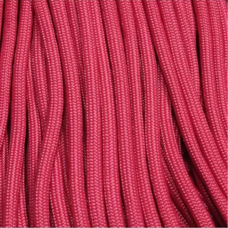 550 Paracord Fuchsia Made in the USA Nylon/Nylon - Paracord Galaxy