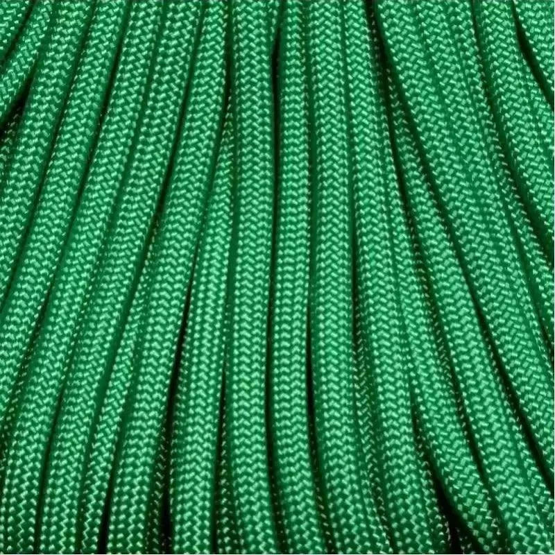 4 mm (5/32”) 550 Paracord Green Made in the USA Polyester/Nylon Atwood Rope MFG