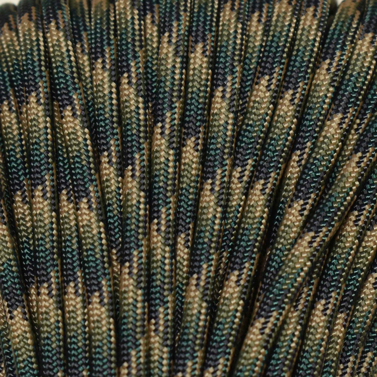 4 mm (5/32”) 550 Paracord Green Zone Made in the USA Polyester/Nylon (100 ft) Atwood Rope MFG