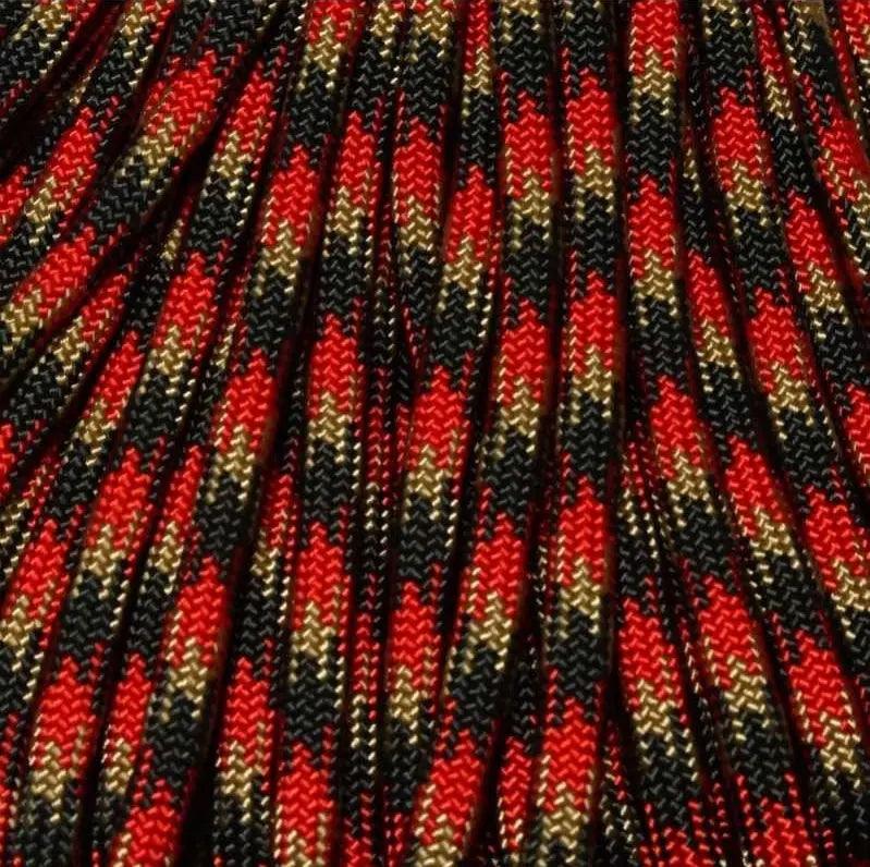 4 mm (5/32”) 550 Paracord Gunslinger Made in the USA Polyester/Nylon (100 ft) Atwood Rope MFG