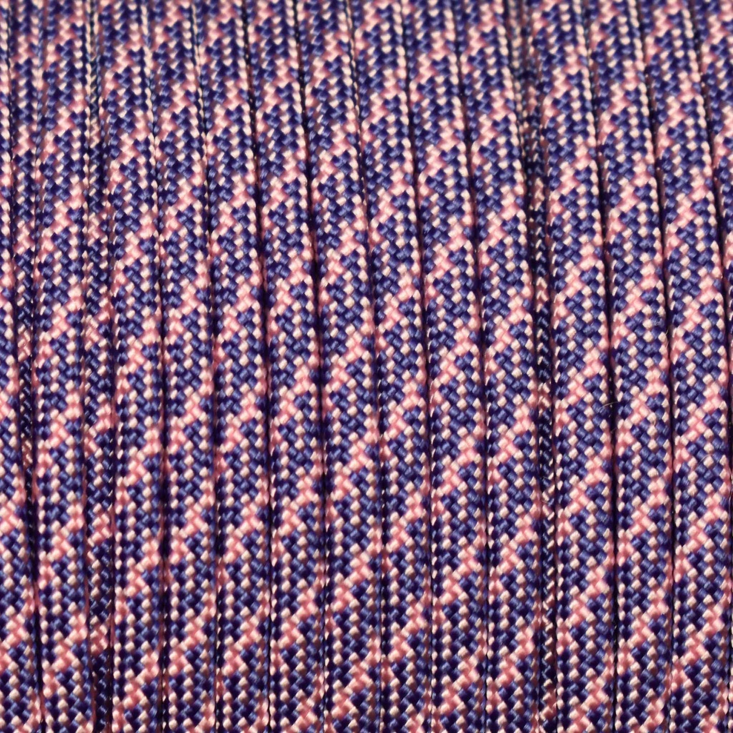 *550 Paracord Helix Acid Purple w/Rose Pink Made in the USA Nylon/Nylon (1000 FT.) - Paracord Galaxy