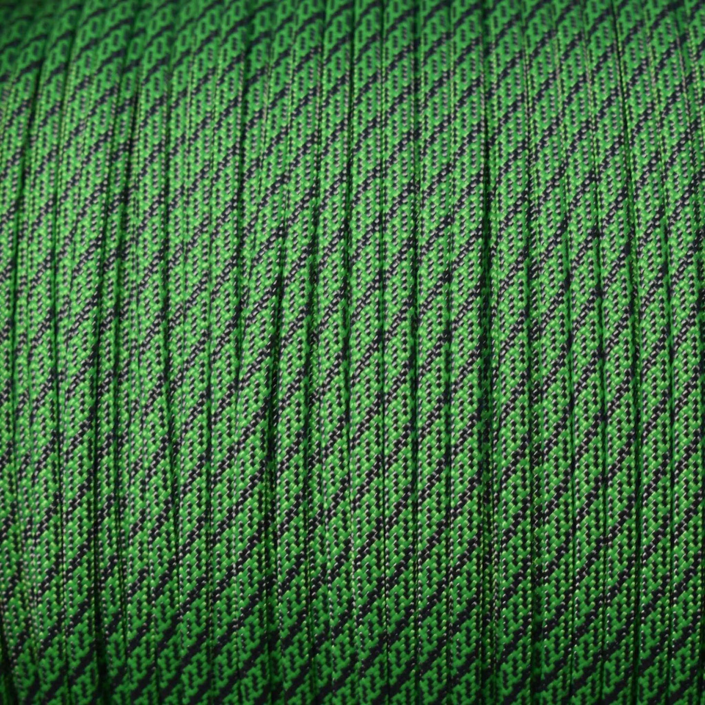 550 Paracord Helix Rose Pink with Charcoal Made in the USA Nylon/Nylon (1000 FT.) - Paracord Galaxy