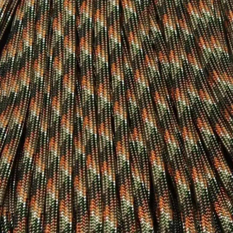 4 mm (5/32”) 550 Paracord Hidden (Lost) Camo Made in the USA Nylon/Nylon El Wood Braiding Co