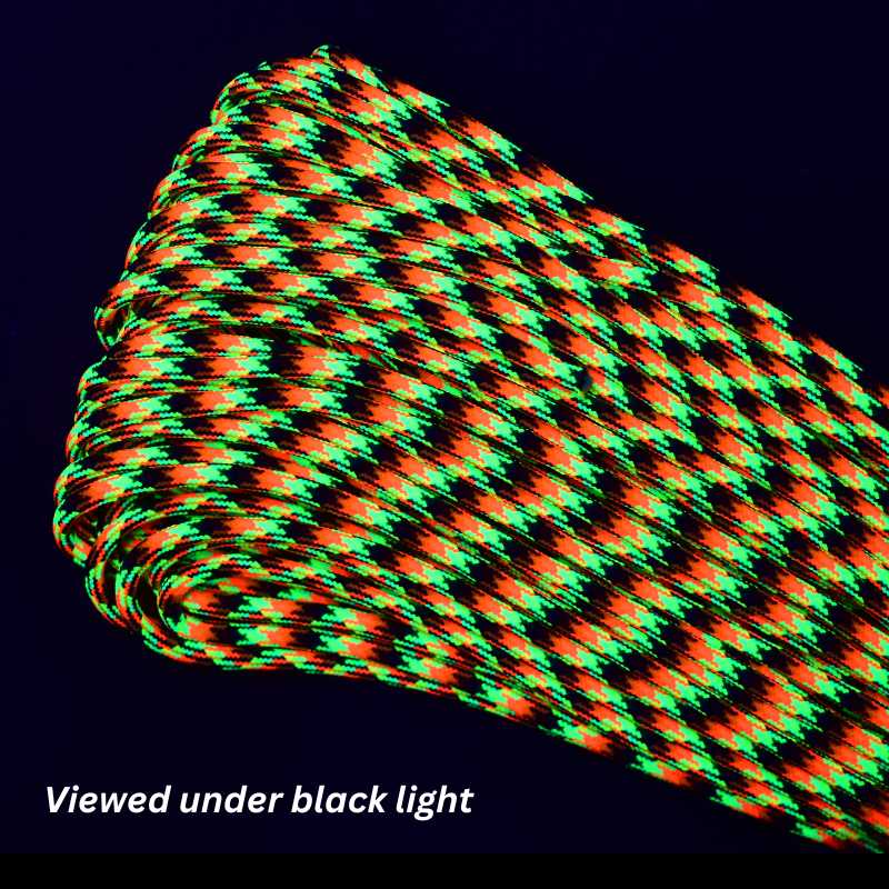 4 mm (5/32”) 550 Paracord Kali Made in the USA Nylon/Nylon (100 ft) El Wood Braiding Co