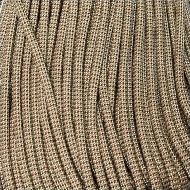 4 mm (5/32”) 550 Paracord Latte Made in the USA Nylon/Nylon (100 ft) El Wood Braiding Co