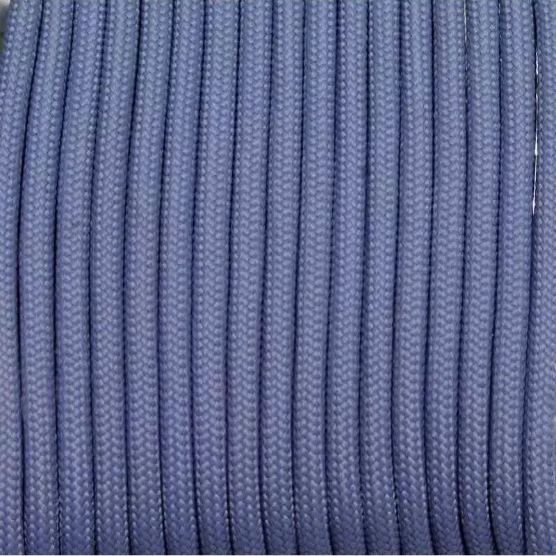 4 mm (5/32”) 550 Paracord Lavender Light Purple Made in the USA Nylon/Nylon El Wood Braiding Co
