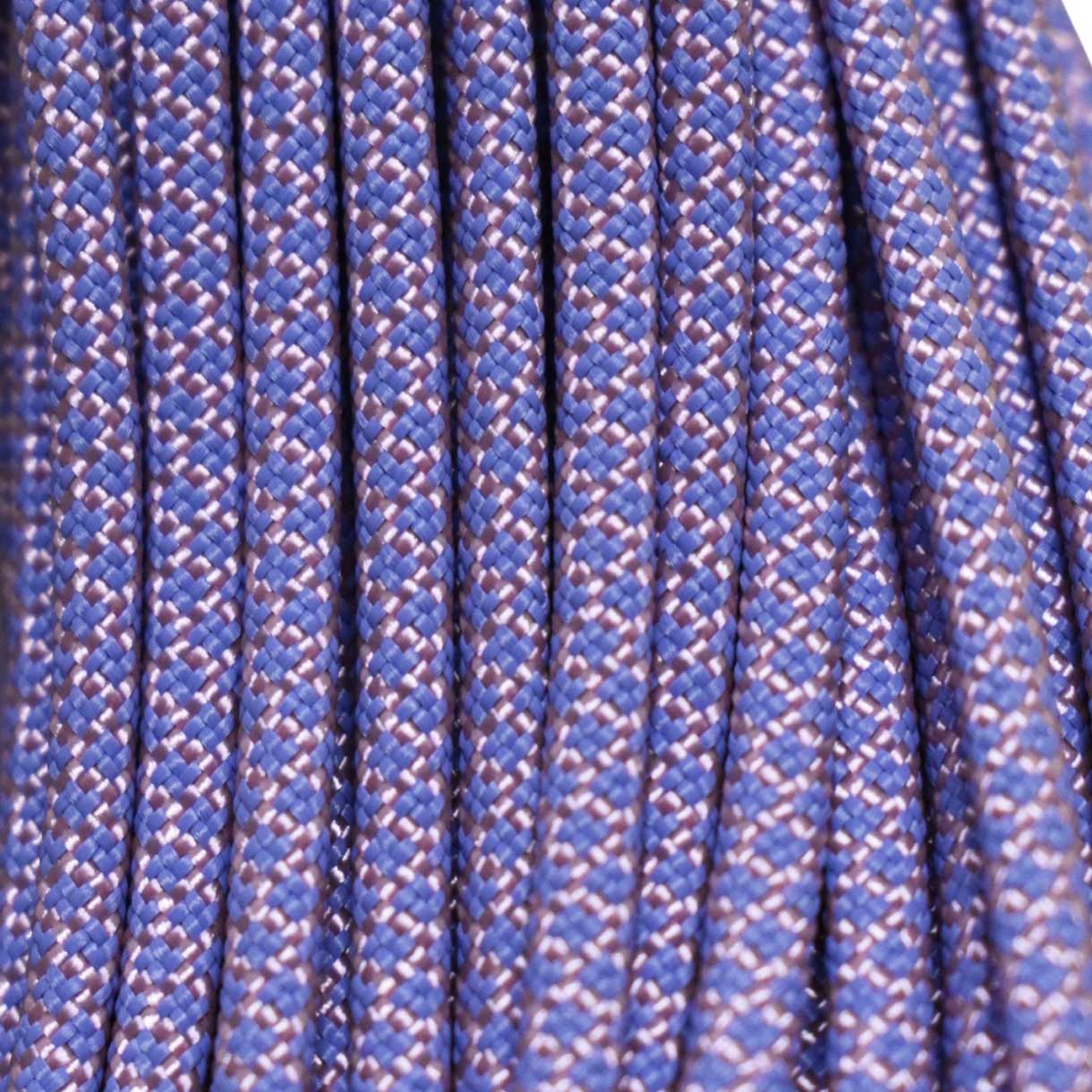 *550 Paracord Lavender Pink with Lavender Purple Diamonds Made in the USA Nylon/Nylon (100 ft)