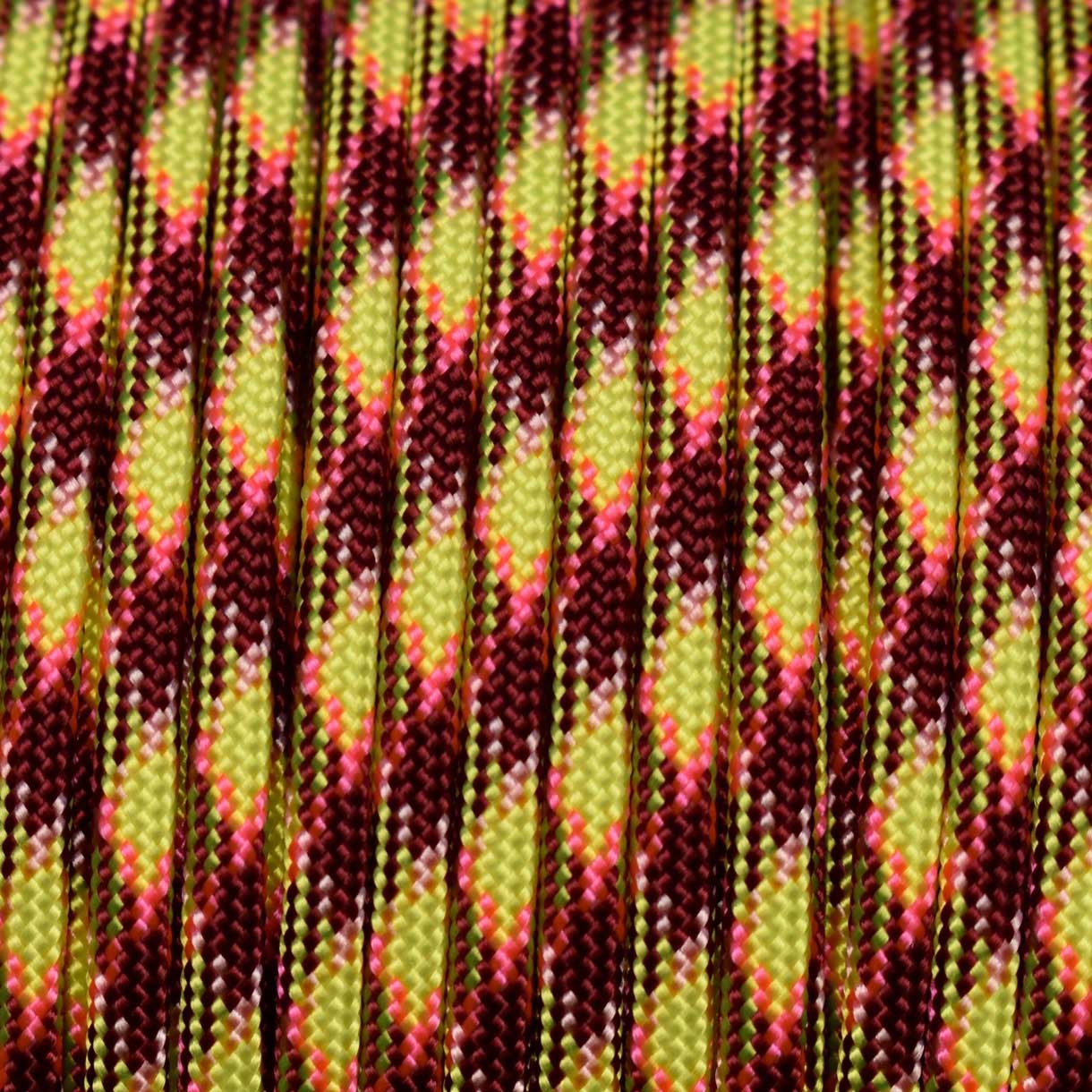 4 mm (5/32”) 550 Paracord Live Wire Made in the USA Nylon/Nylon (100 ft) El Wood Braiding Co